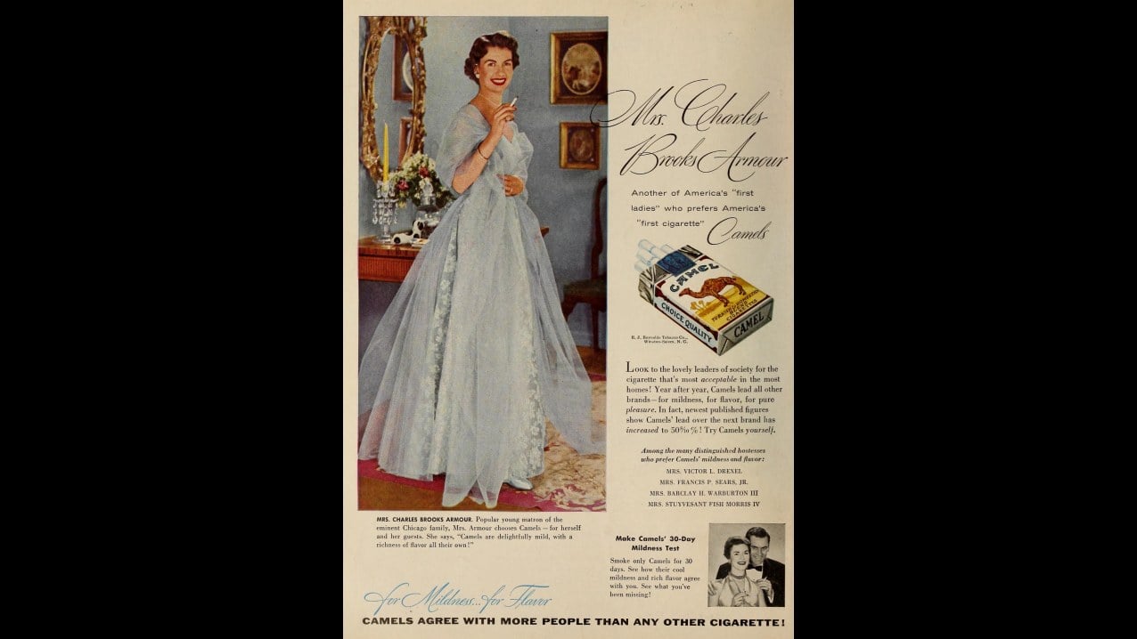19. Cigarettes Were Sold To Calm Pregnant Nerves