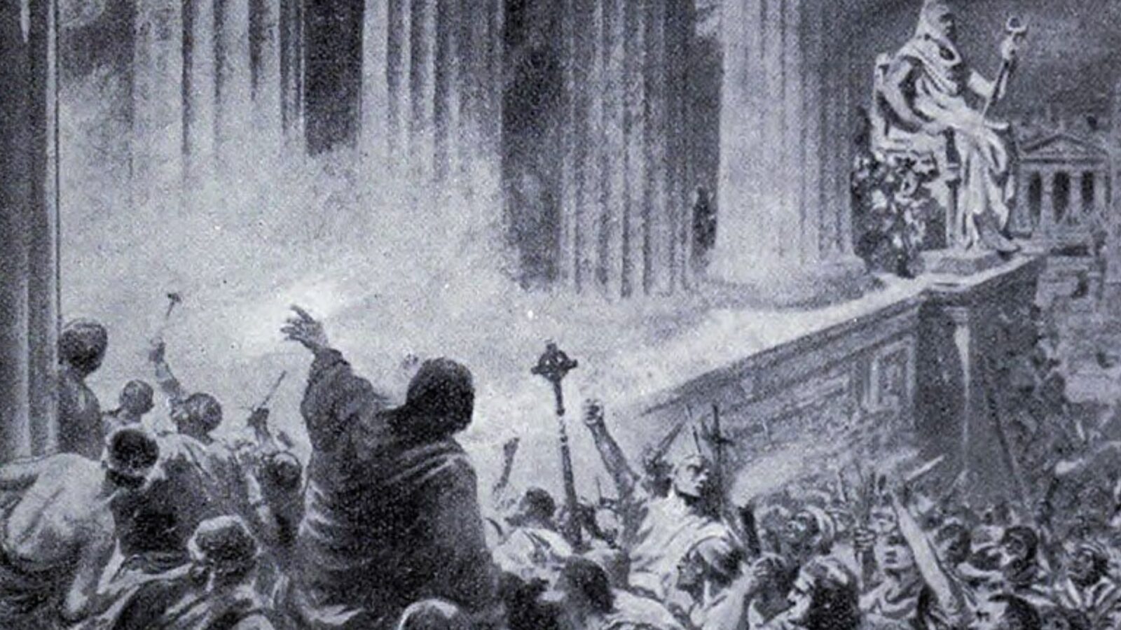16. The Burning Of The Library Of Alexandria