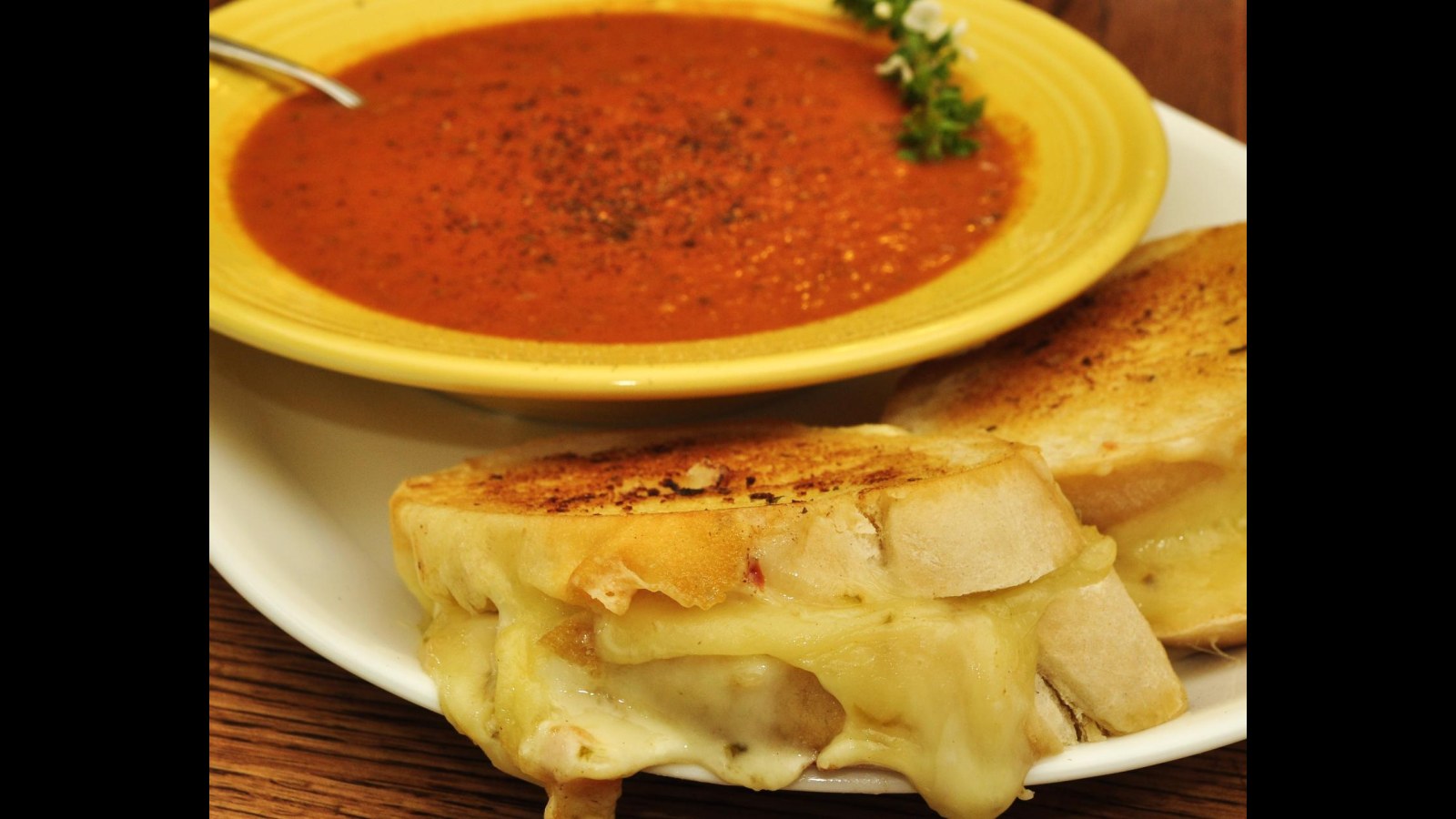 8. Il a fallu deux entreprises pour que le sandwich au fromage fondu et la soupe à la tomate voient le jour