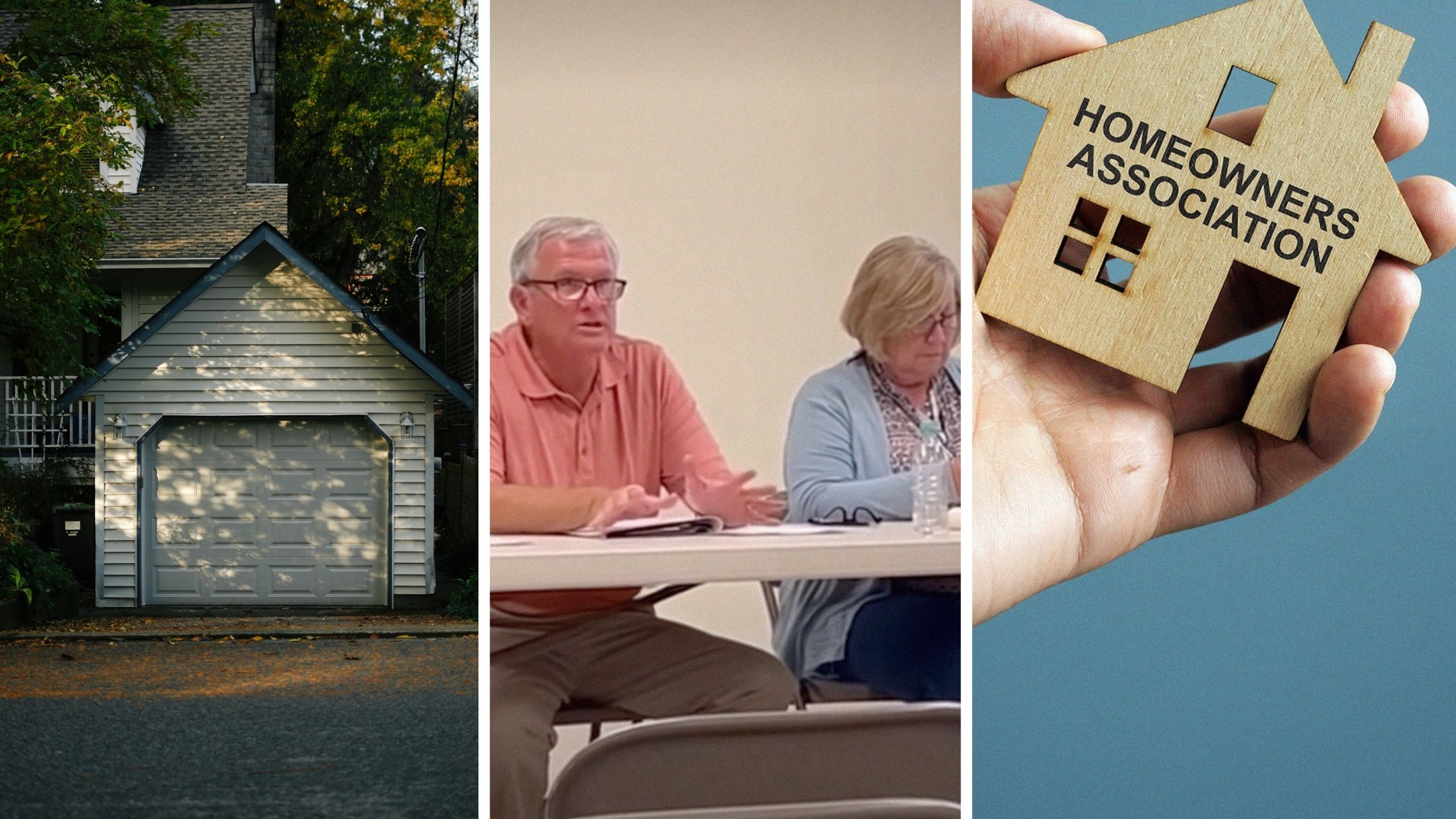 Georgia man at odds with HOA for doing ‘porch-type activity’ in the garage. It hasn’t stopped him