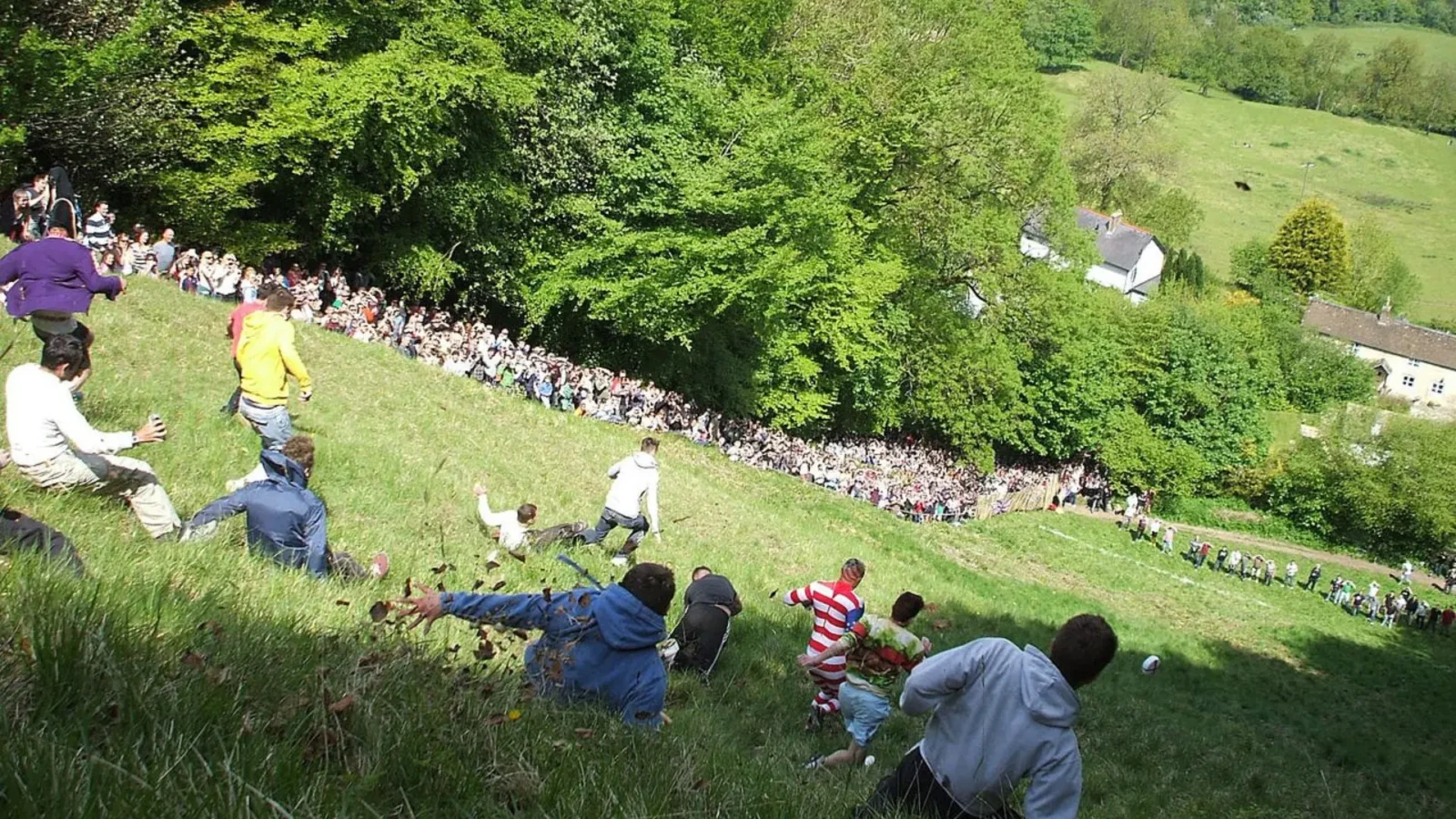 1. The Great Gloucestershire Cheese Chase
