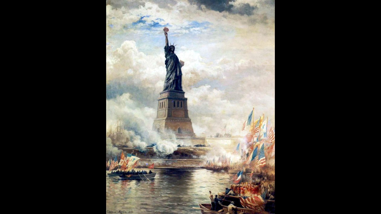 2. The Statue Of Liberty Was A Protest, Not A Present
