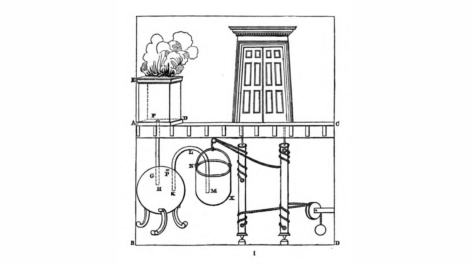 12. Hot Air-Powered Doors Made Worshippers Think Gods Were Real