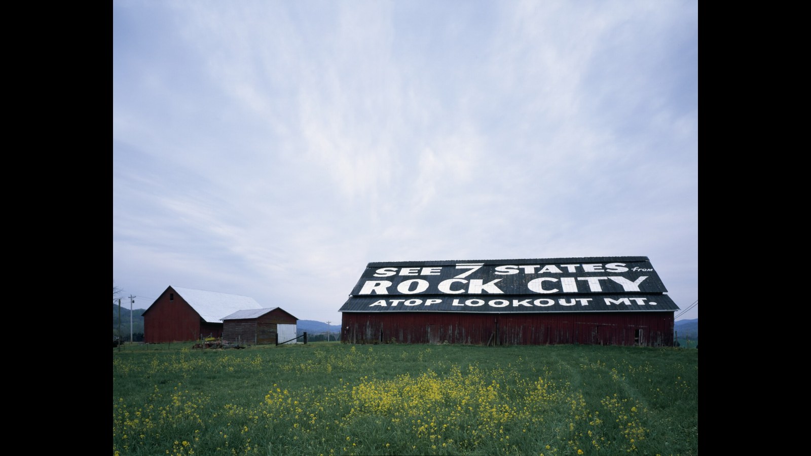 17. Rock City a peint sa publicité sur 900 granges