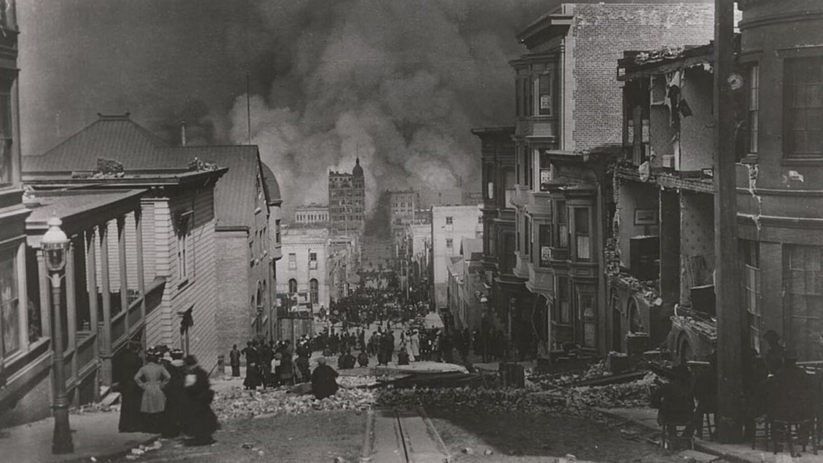 8. San Francisco Shook Apart And Then Burned
