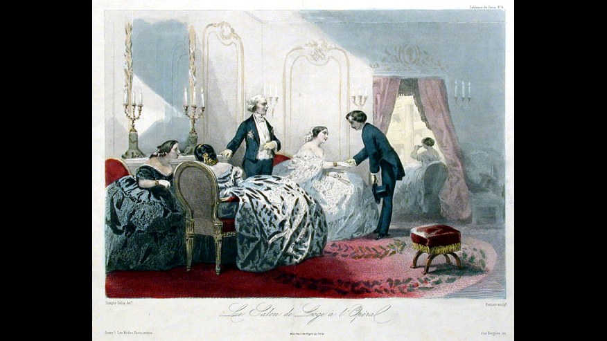 11. Même à l'opéra, un accompagnateur était assis juste à côté de toi