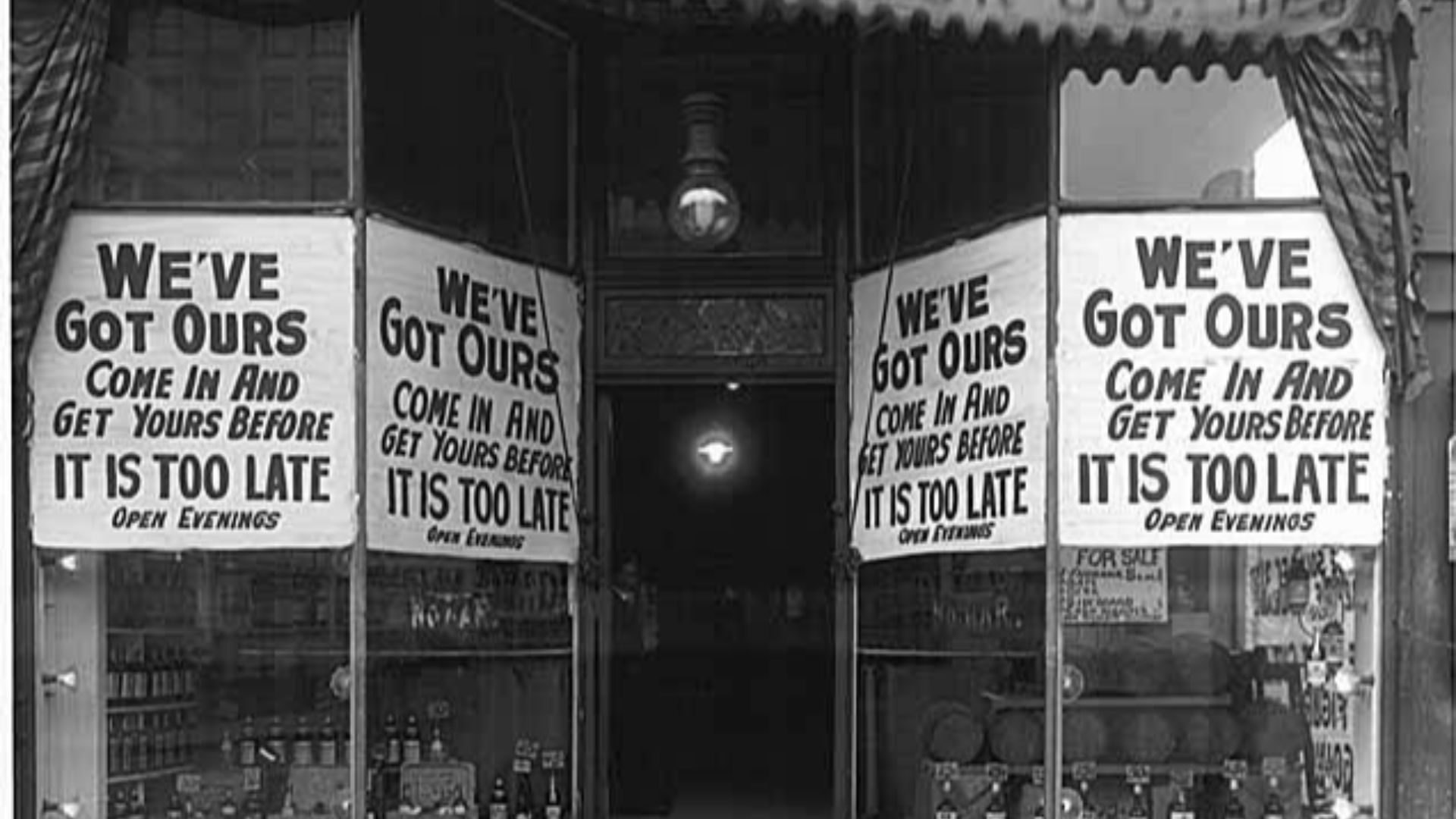 10. De l'alcool empoisonné datant de la période de la prohibition