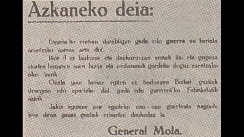 14. Fifth Column Began As A General's Boast