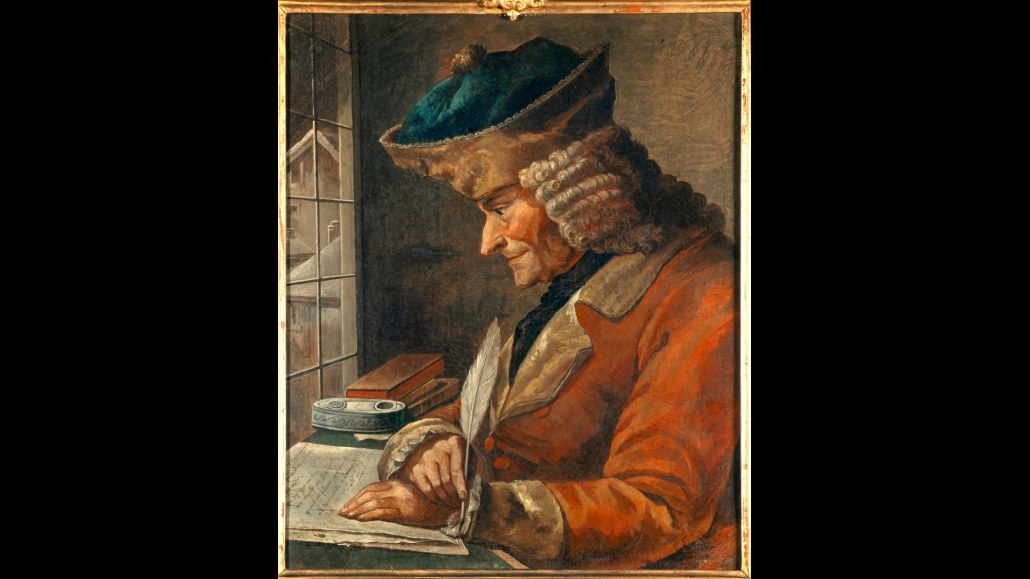 9. Voltaire Never Really Left Bed