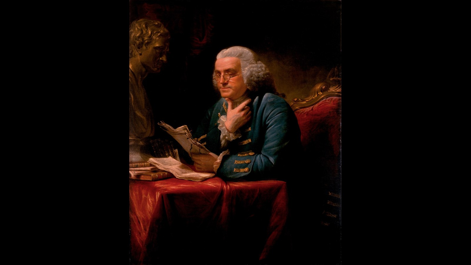 2. Franklin's Naked Hour By An Open Window