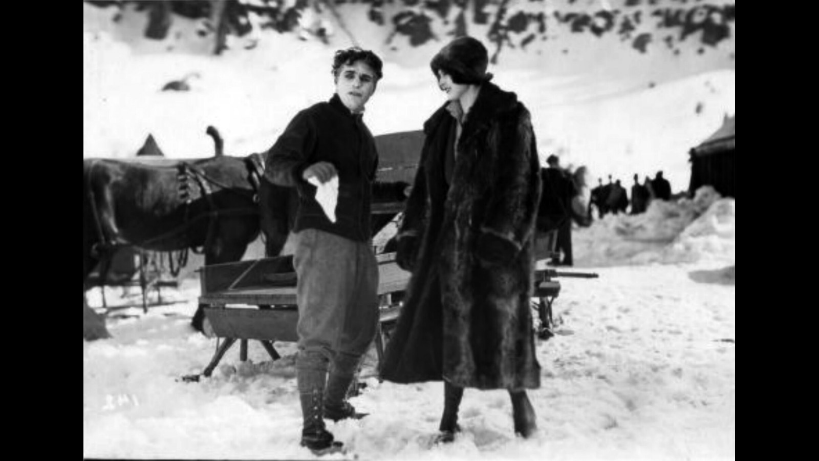4. Charlie Chaplin s'est marié dans un wagon pour échapper à la justice