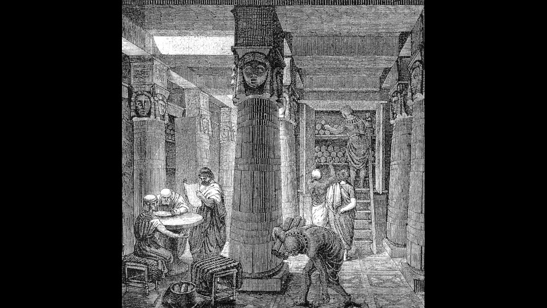 7. You Couldn't Just Walk In And Borrow A Scroll