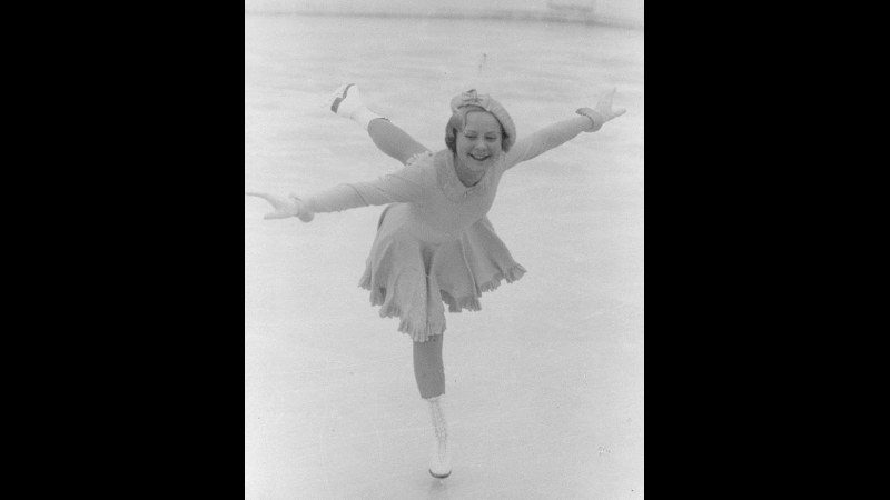 9. Sonja Henie Skates Her Way Into Hollywood