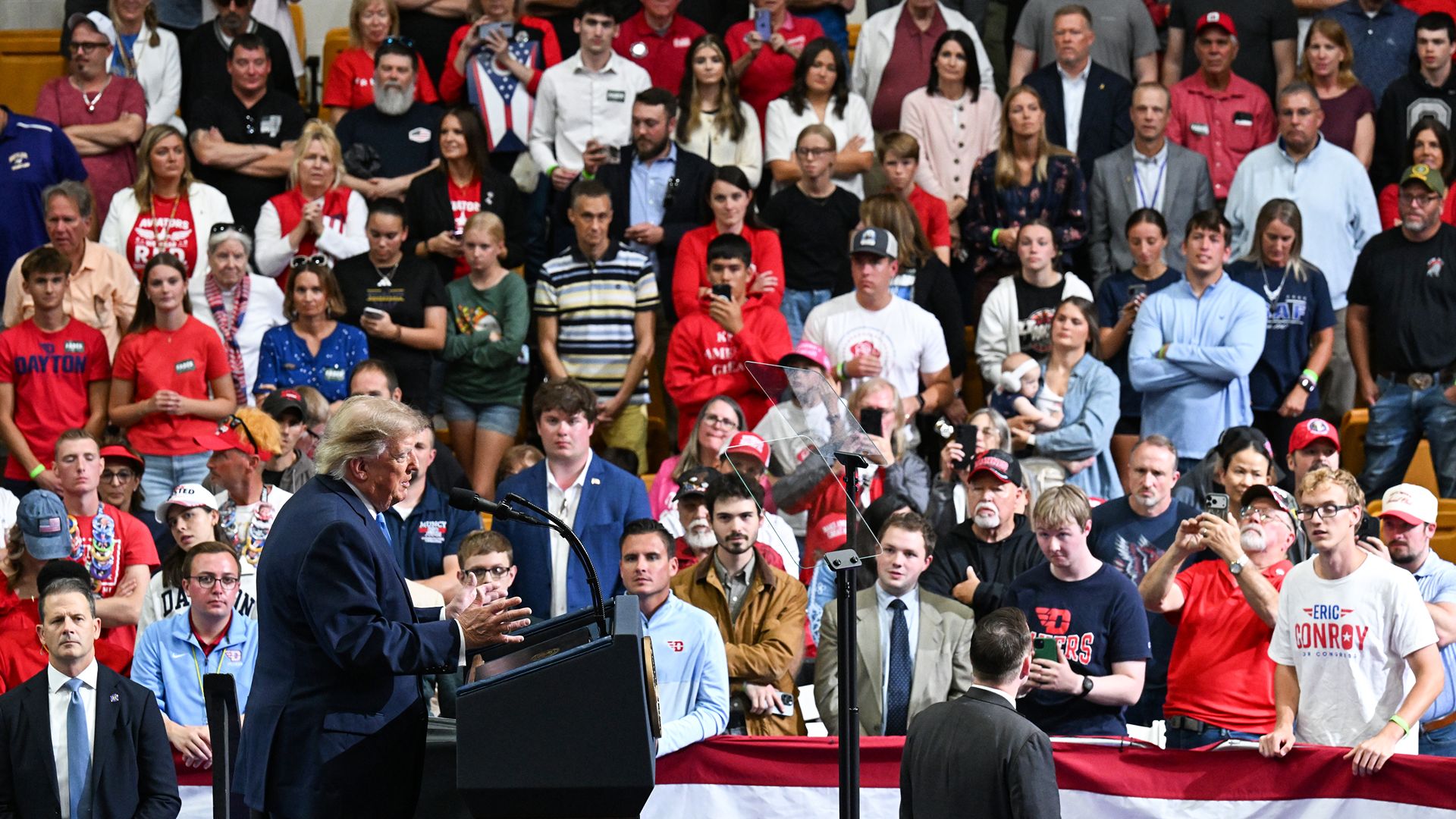 Trump Explains the Visible Gaps