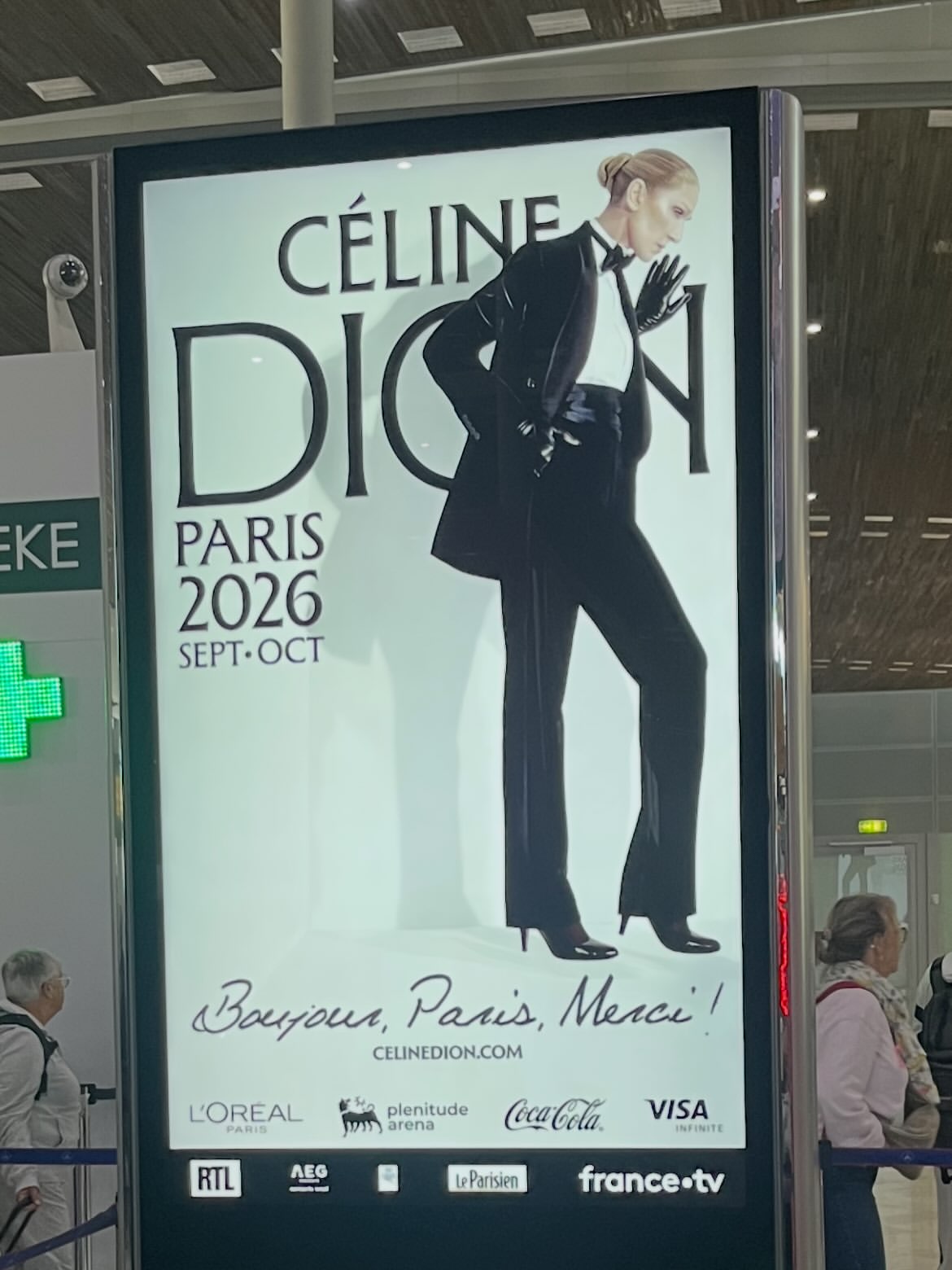 La diva est célèbres à Paris!