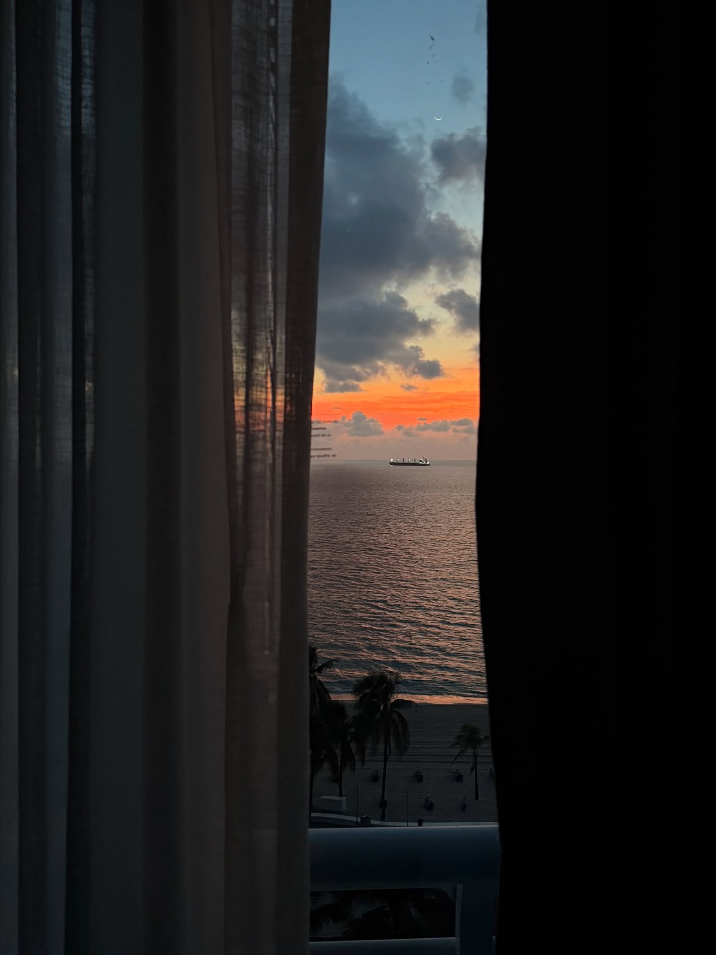 Un beau coucher de soleil malgré tout
