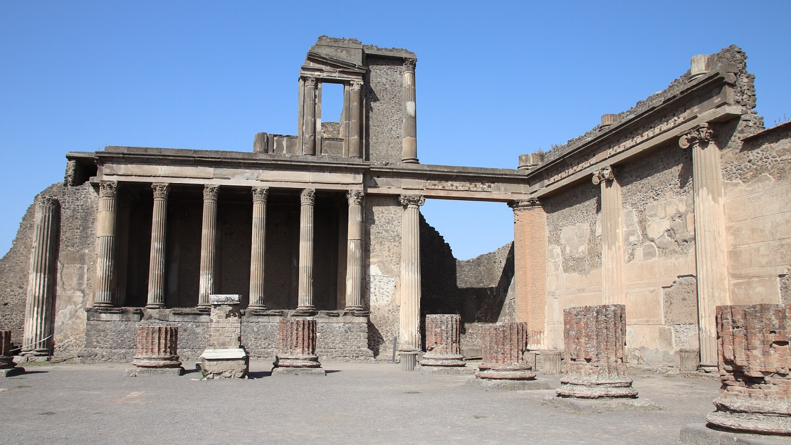 13. A Pompeii Wall Complains About Boring Graffiti