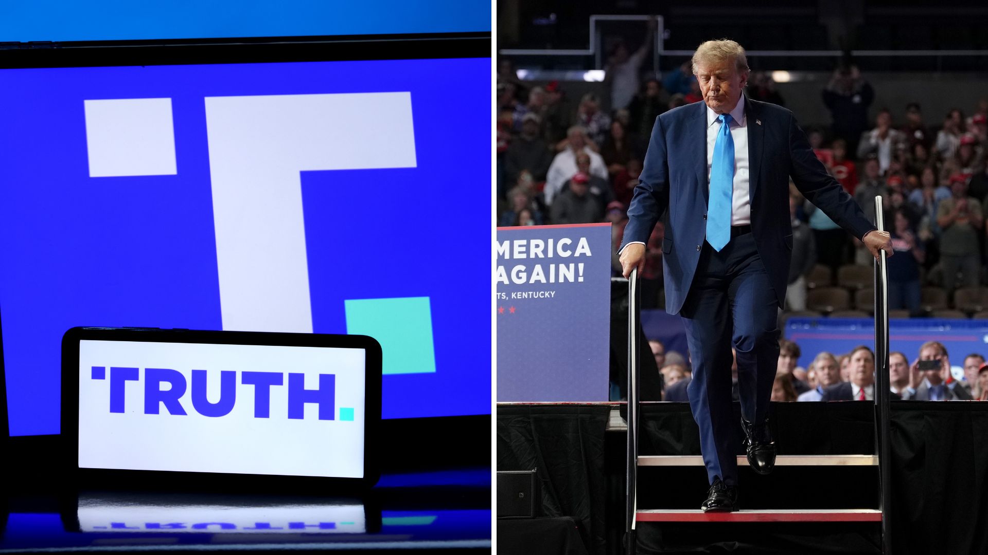 Truth Social Loses 30% of Traffic as Trump Posts More AI Slop Than Ever and Approval Falls to 33%