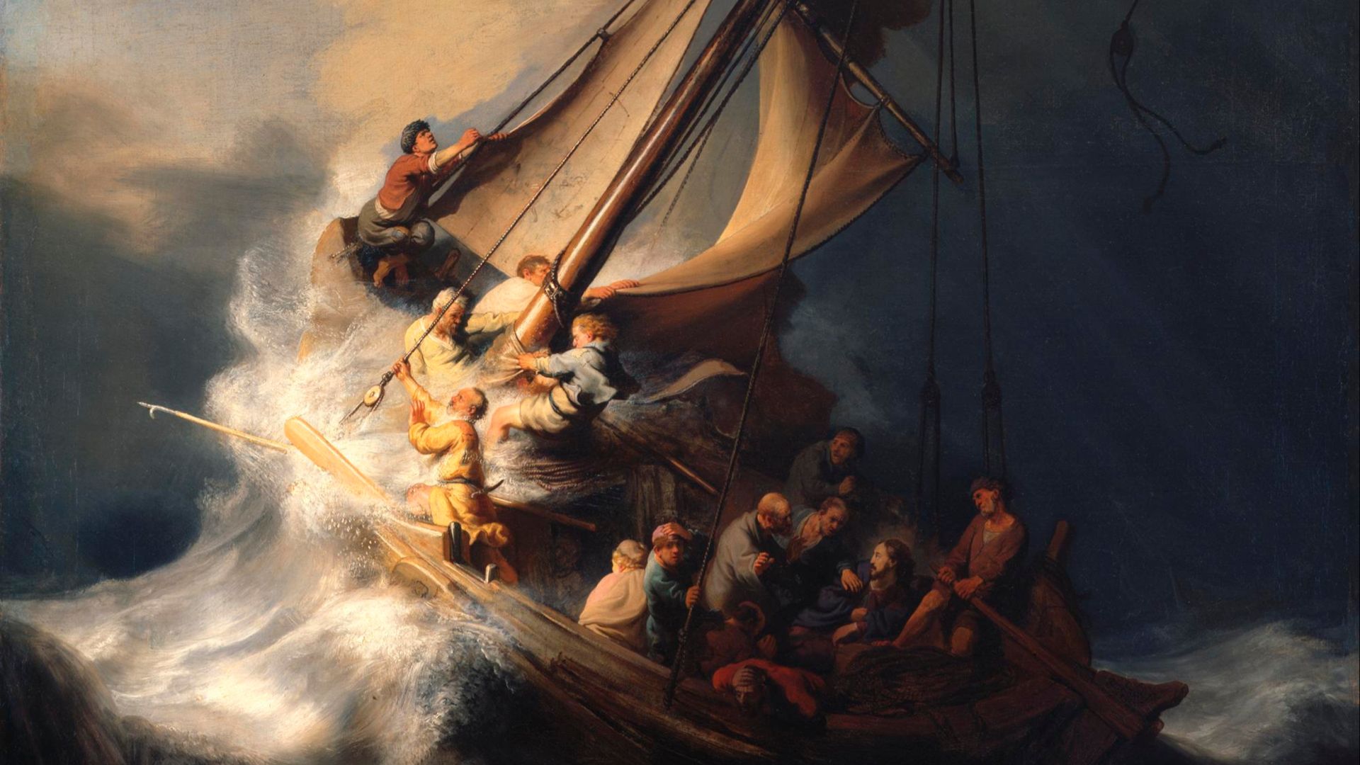6. La tempête sur la mer de Galilée (1633)