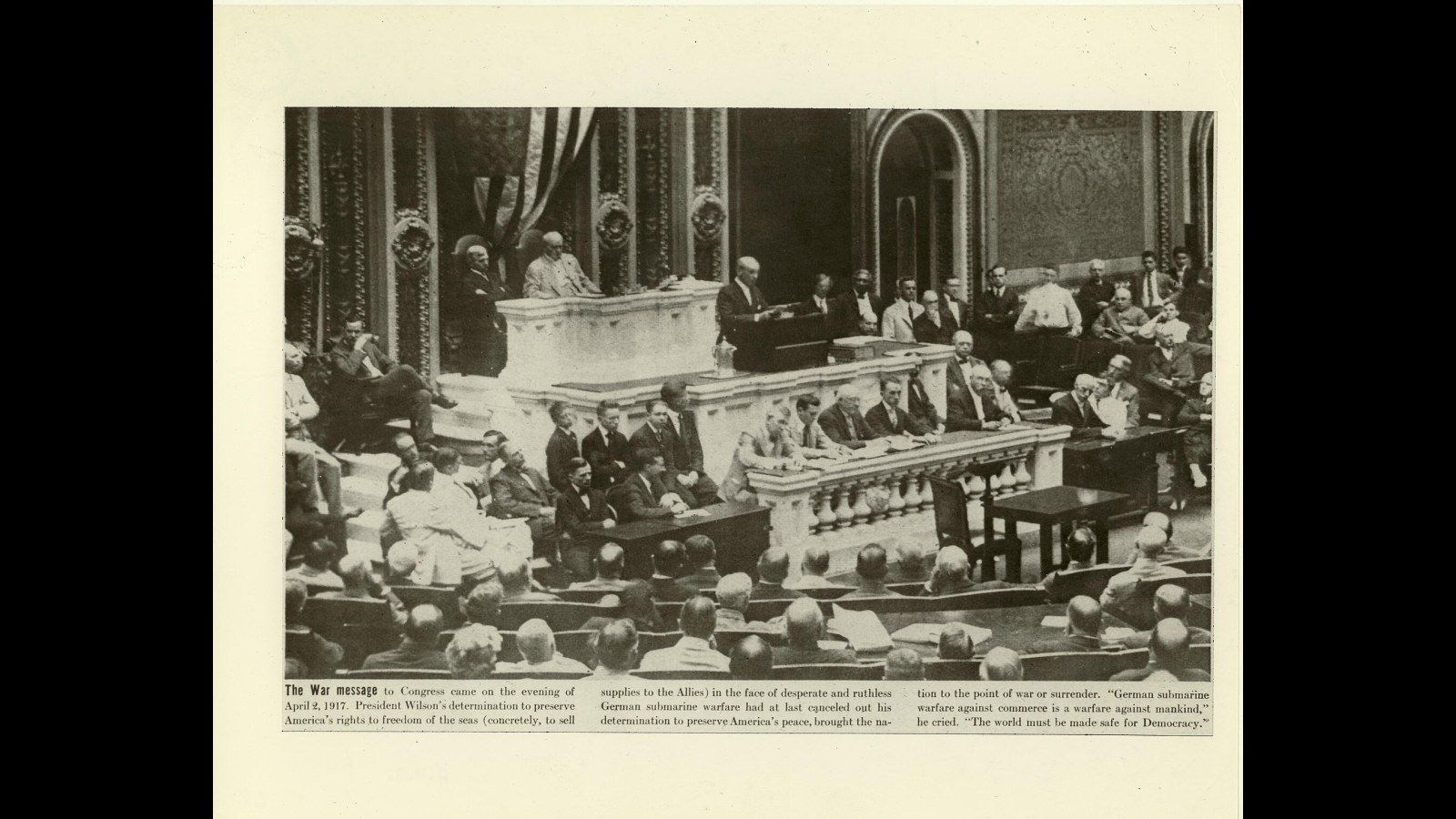 12. Wilson's War Message Ended America's Neutrality