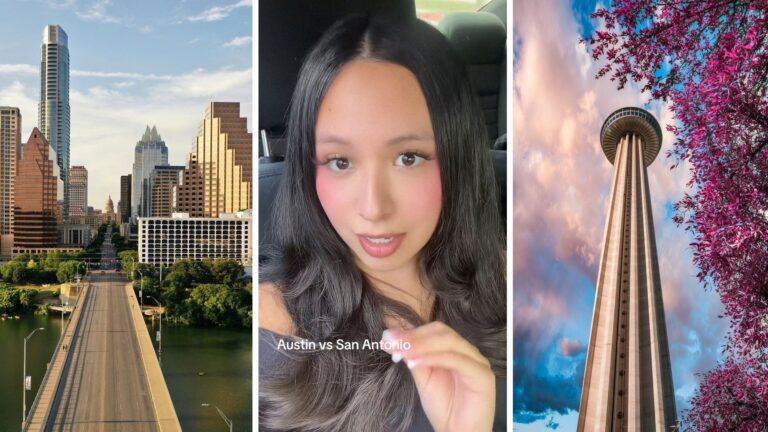 Une Texane s’installe à San Antonio. Puis elle comprend pourquoi les gens préfèrent Austin: «Et Dallas, c’est mieux que les deux. »