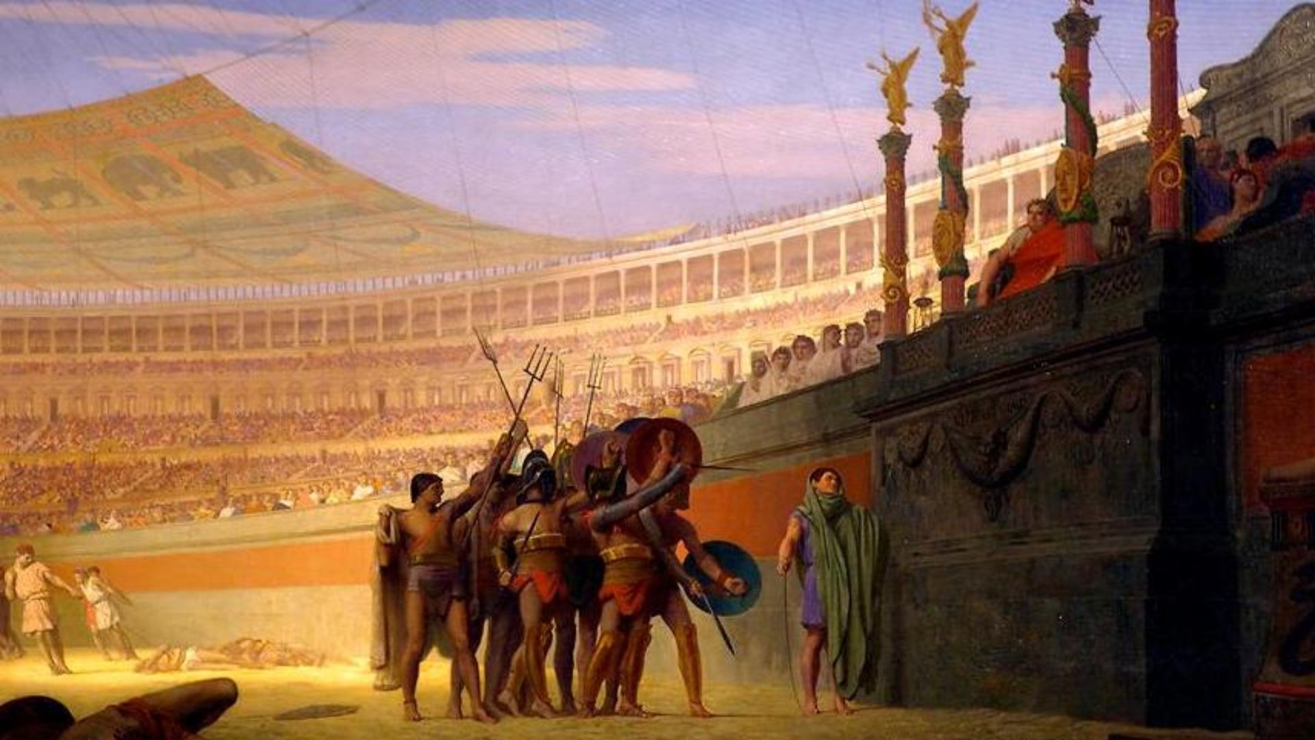 2. Le « Morituri Salute » était une formation de gladiateurs