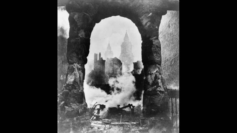 16. Coal Trucks Took The Blast Meant For A Funeral Line