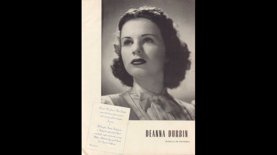 12. Deanna Durbin a sauvé Universal, puis a disparu en France