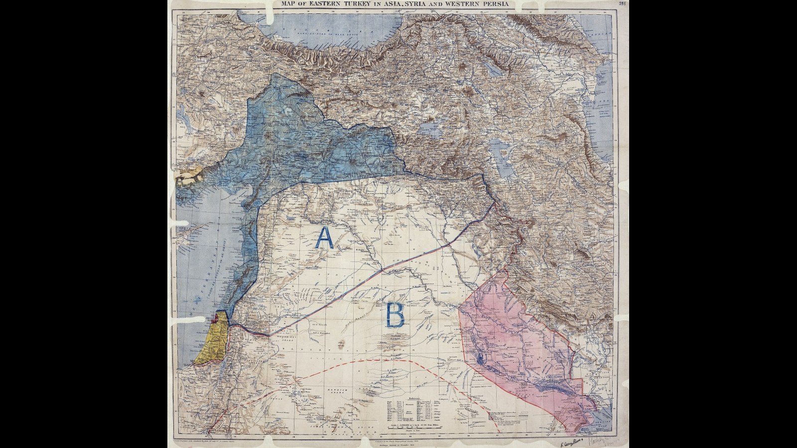 10. Sykes And Picot Drew Straight Lines That Still Cause Wars Today