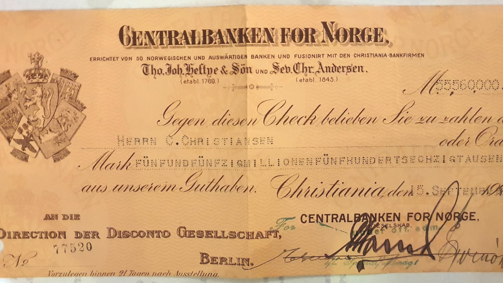 14. Le chèque moderne trouve ses origines dans le système bancaire islamique du IXe siècle