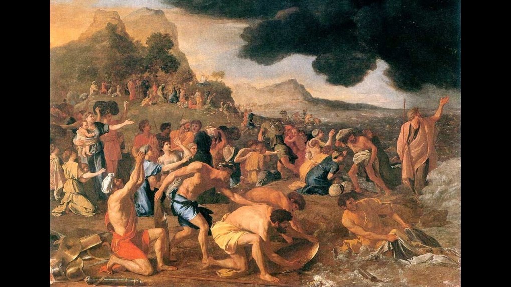 18. The Red Sea Parted Through An All-Night Wind