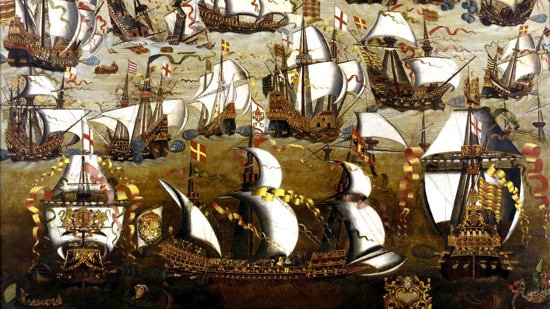 4. L'Armada espagnole a perdu jusqu'à 60 navires