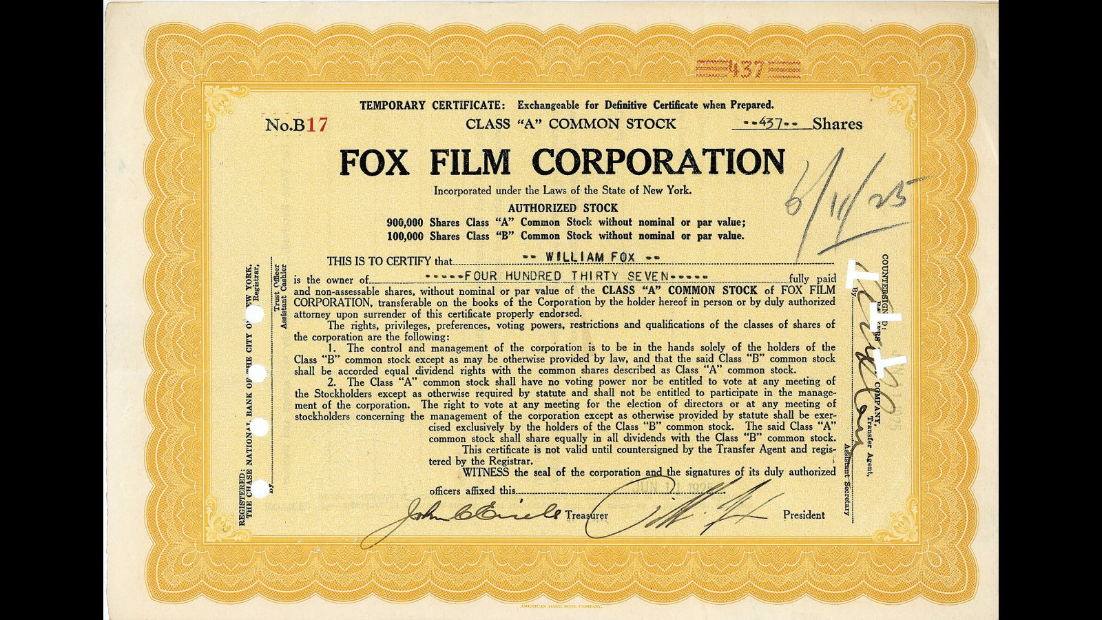 4. William Fox a bâti un empire cinématographique, puis a tout perdu d'ici 1930