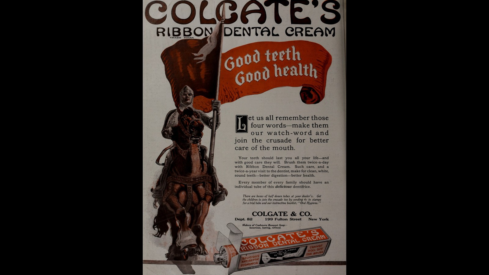7. Colgate a vendu des bougies et du savon pendant 67 ans