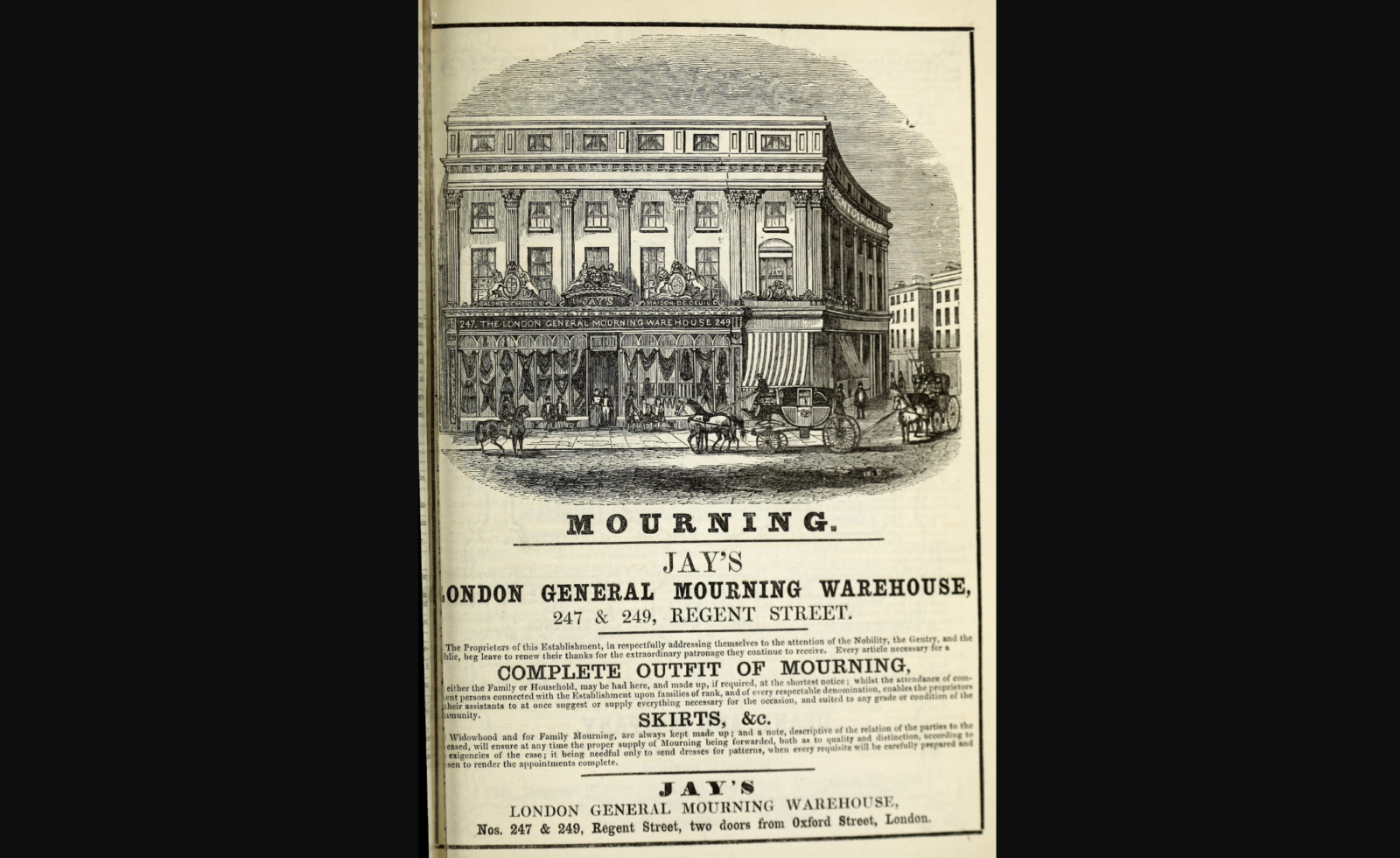 15. And So, The Mourning Industry Was Born