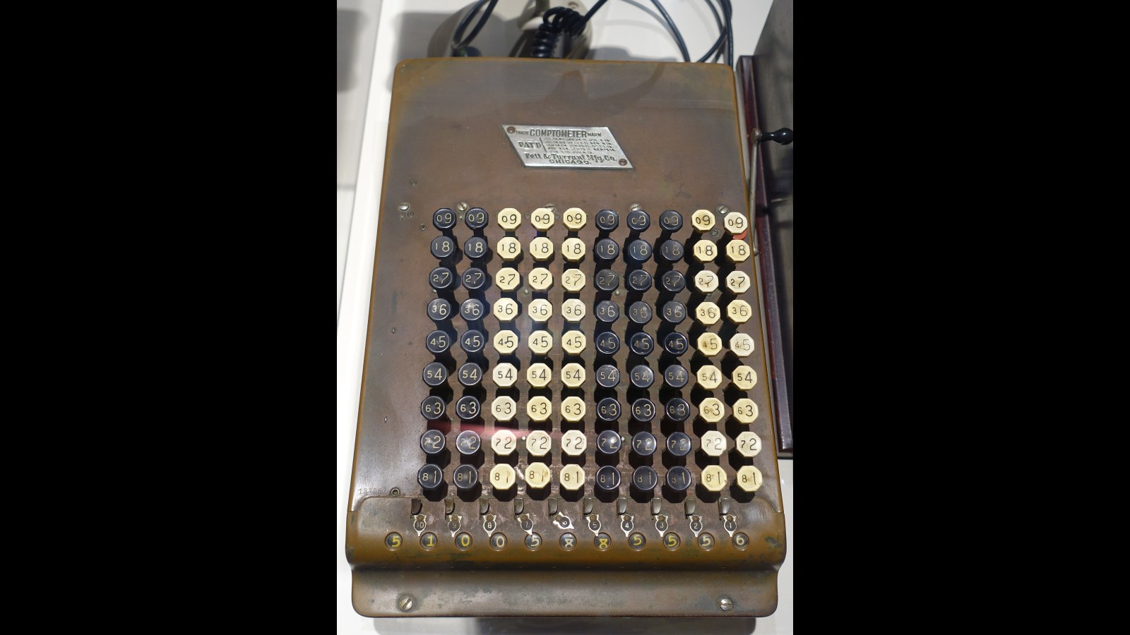 6. The Comptometer Let You Add By Feel, No Paper Involved