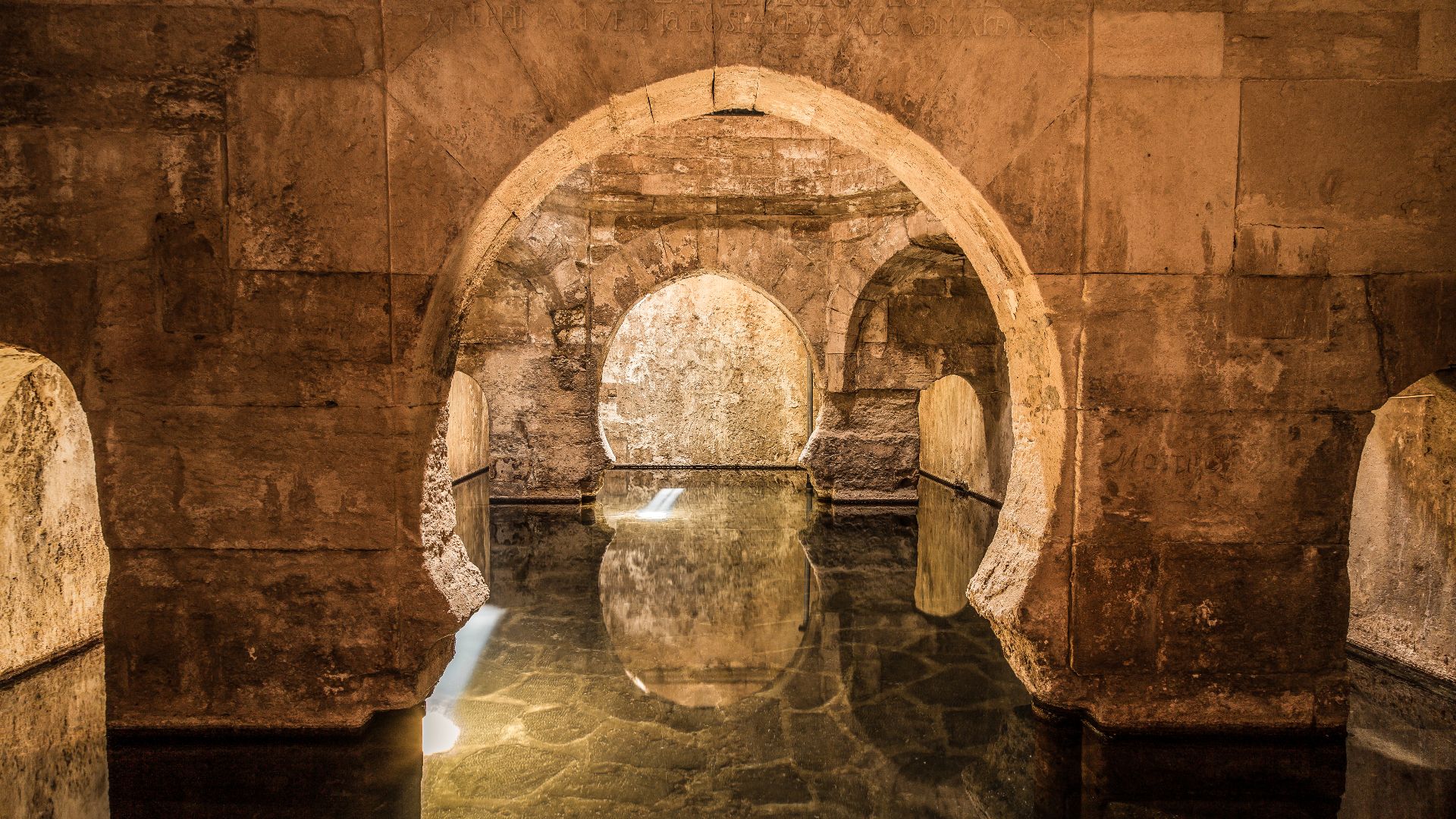 16. Les thermes romains de Bath, 1878