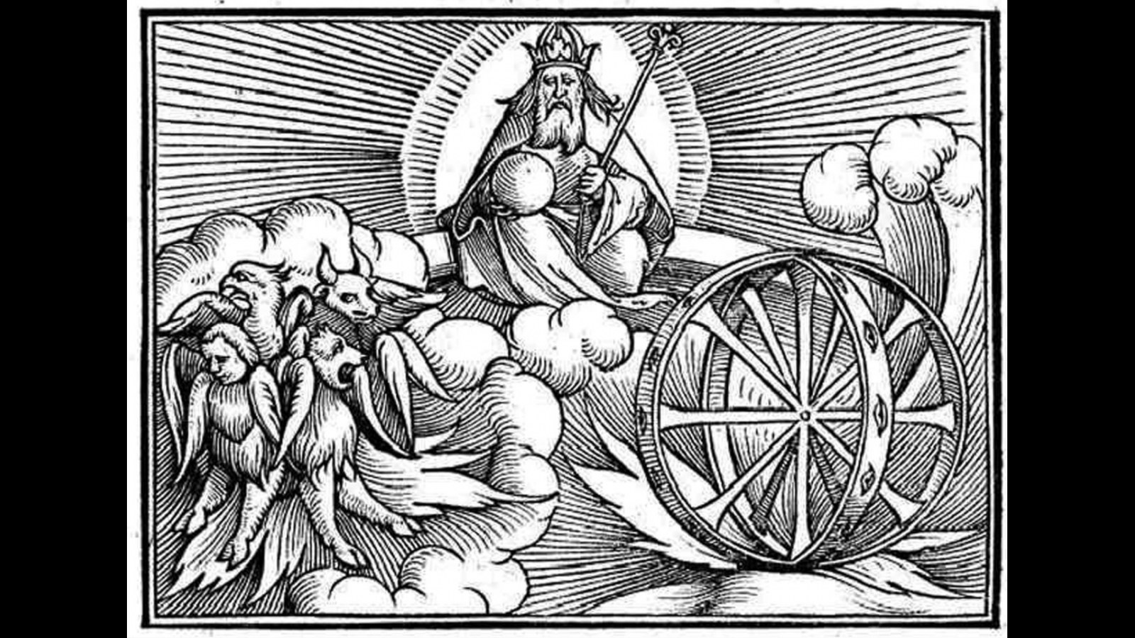 6. Ezekiel's "Ophanim" Are Living Wheels Covered In Eyes