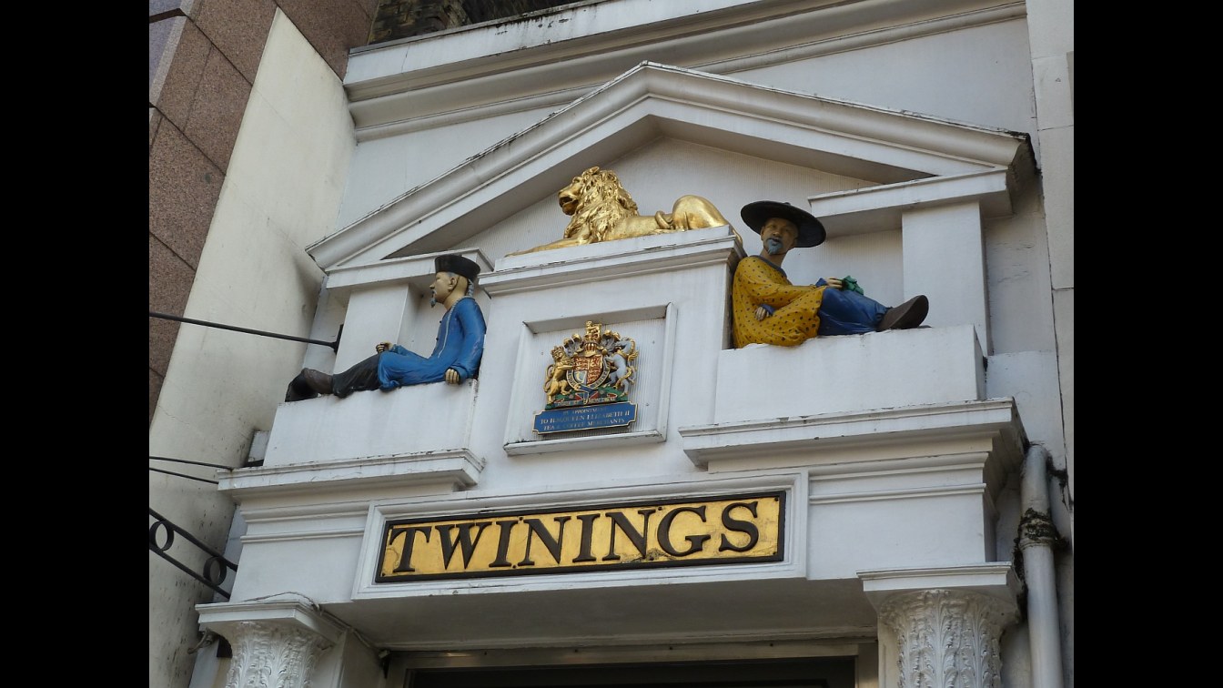12. Twinings Has Kept The Same Logo Above 216 Strand Since 1787