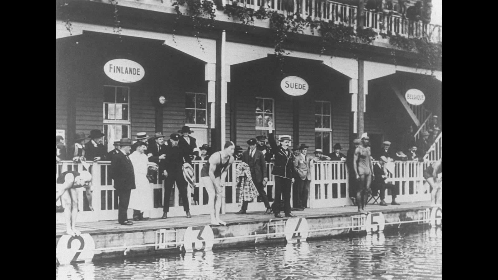 17. Duke Kahanamoku Swam Gold In A Freezing Antwerp Canal