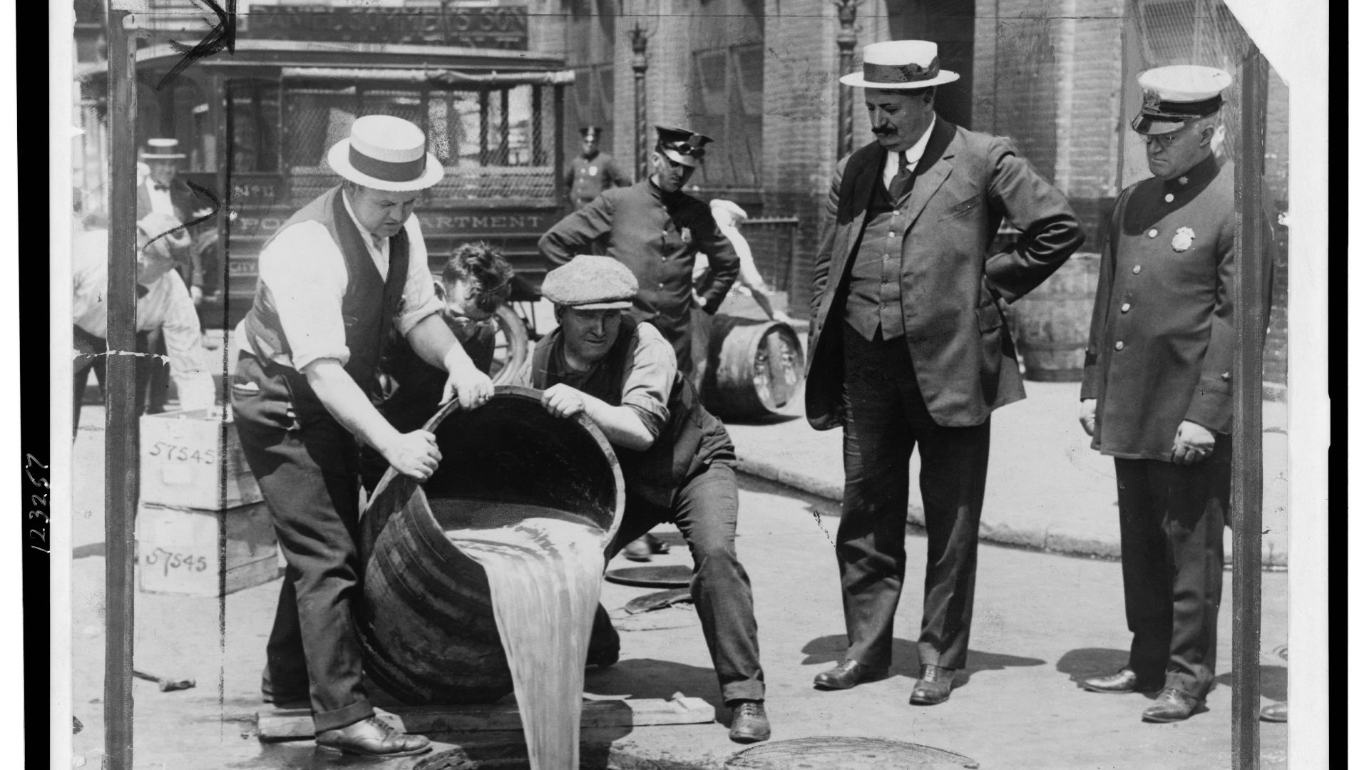 1. L'alcool pendant la Prohibition américaine