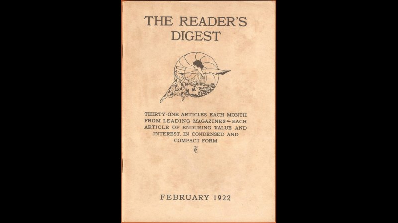 7. Le Reader's Digest est assemblé dans le sous-sol d'un bar clandestin
