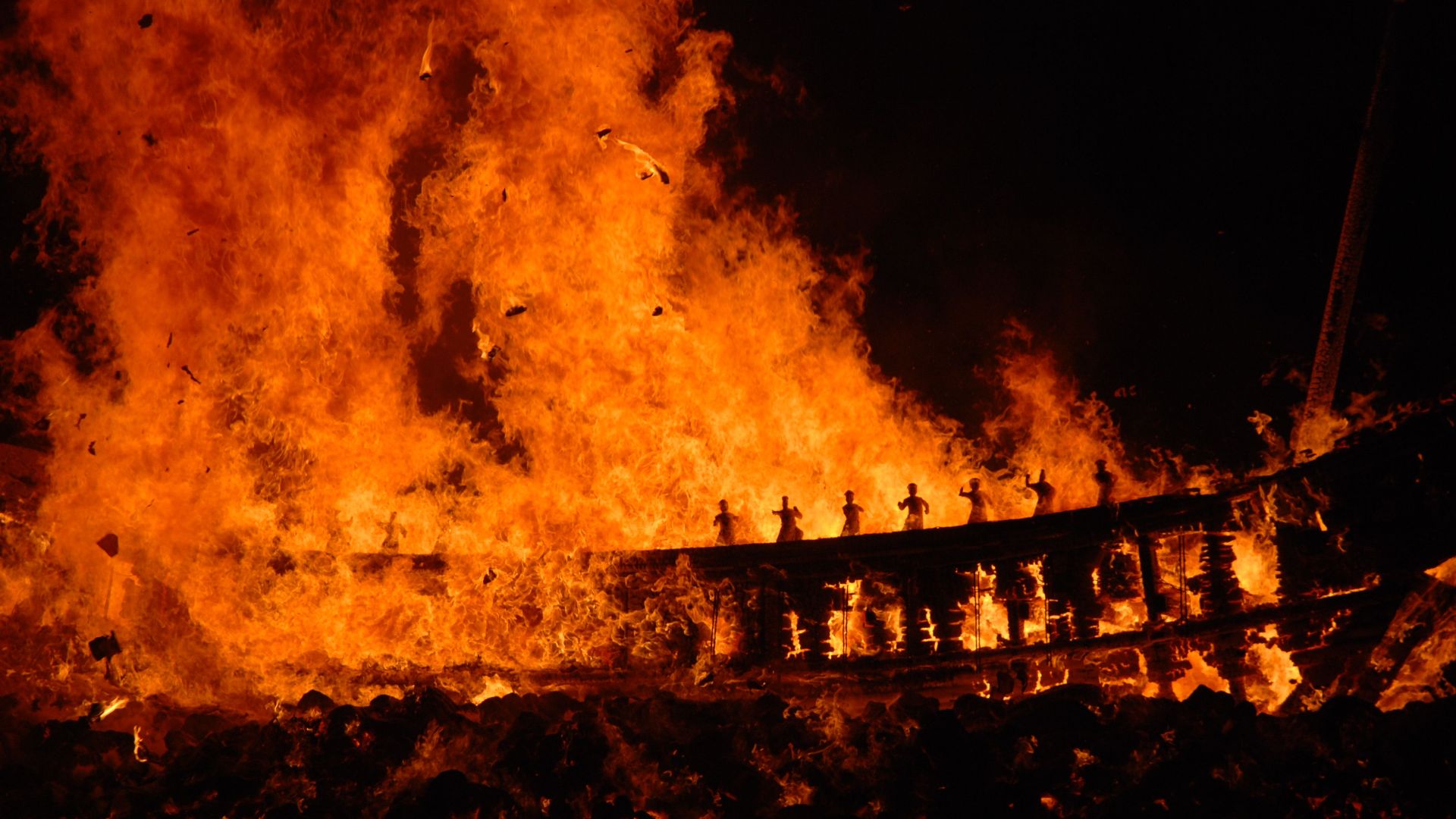 16. Les villes pouvaient être incendiées lors des campagnes militaires