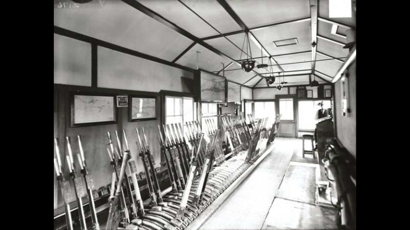 12. Switching A Train Track Took 80 Pounds Of Muscle