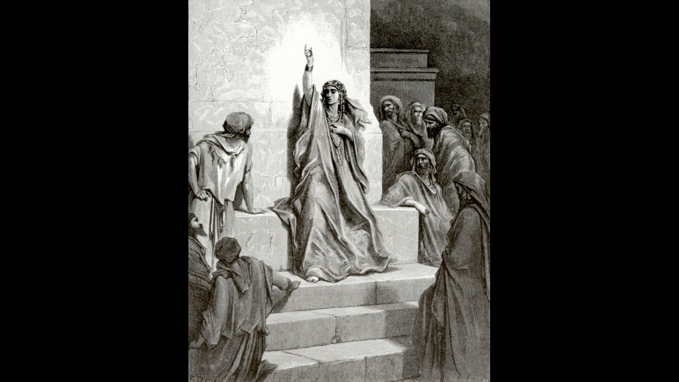 12. Deborah Held Court Under A Palm Tree Before She Led Armies