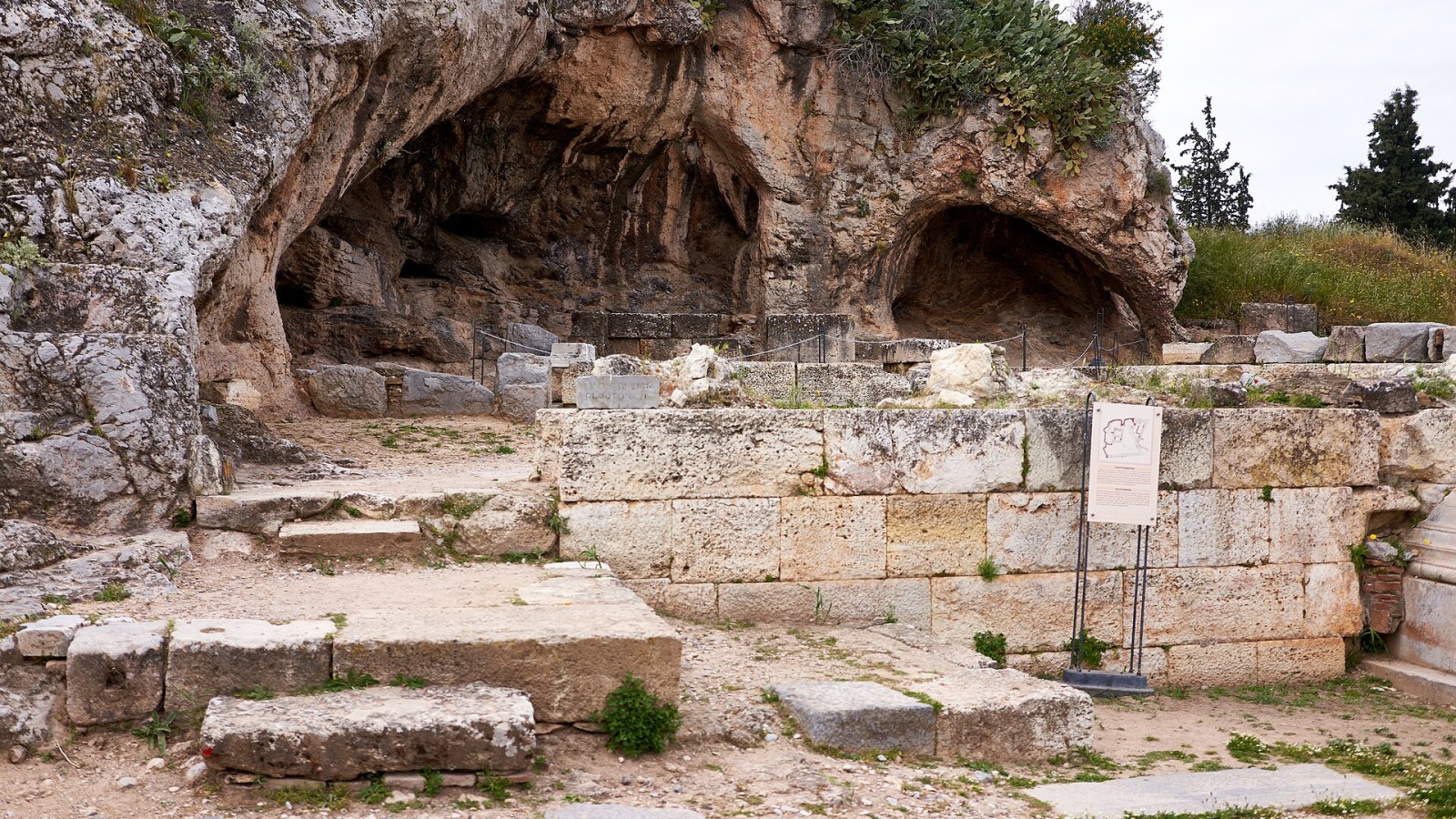 12. Eleusis Built An Underworld Sanctuary Around A Natural Cave