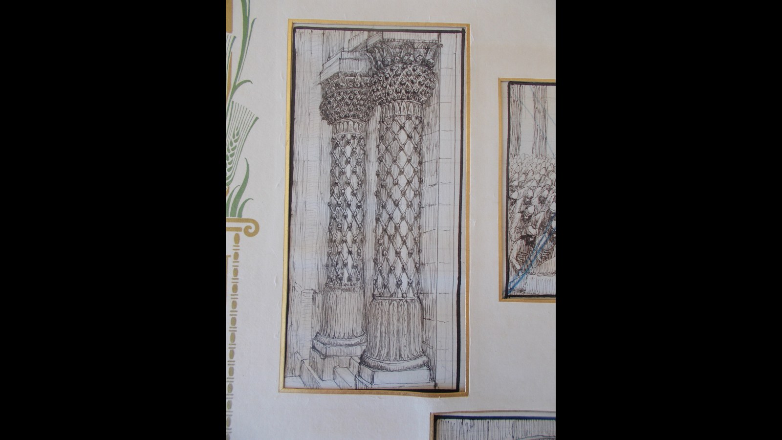 3. Hiram Cast Bronze Pillars 27 Feet Tall For Solomon's Temple