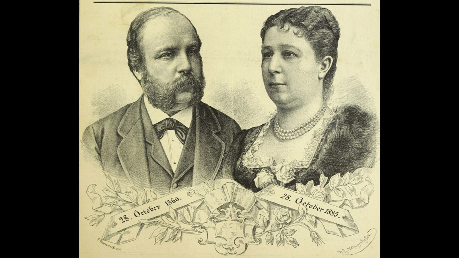 7. Une couronne en argent pour célébrer vingt-cinq ans de mariage