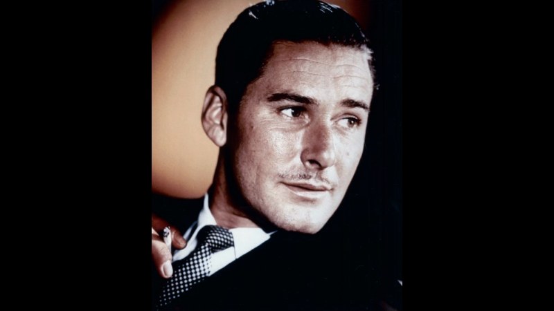 19. Errol Flynn Kept His Hair Groomed With Vitalis Tonic