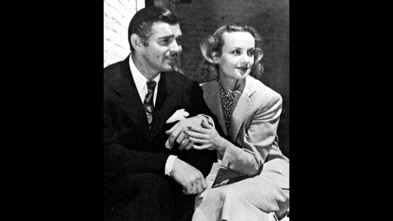 1. Clark Gable et Carole Lombard se sont mariés lors d'un jour de repos sur le tournage